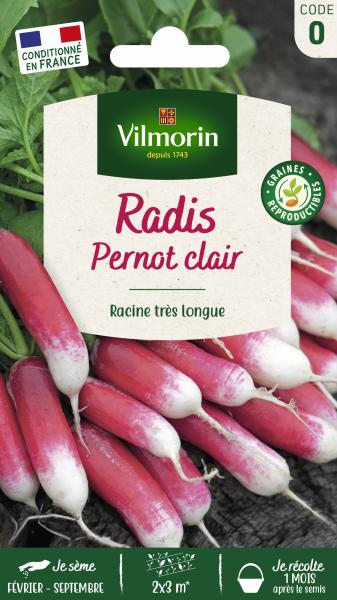 Potagères - Radis Pernot Clair - PACKAGING_RECTO